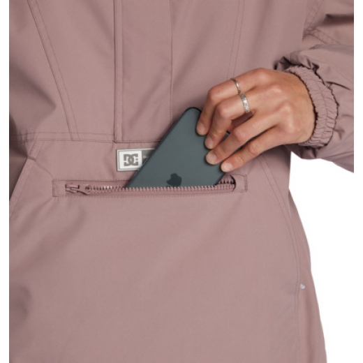 Женская куртка DC SHOES CHALET ANORAK 2025 BROWN Женская куртка DC SHOES CHALET ANORAK 2025 BROWN