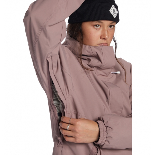 Женская куртка DC SHOES CHALET ANORAK 2025 BROWN Женская куртка DC SHOES CHALET ANORAK 2025 BROWN