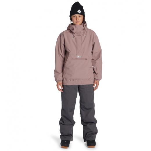 Женская куртка DC SHOES CHALET ANORAK 2025 BROWN Женская куртка DC SHOES CHALET ANORAK 2025 BROWN