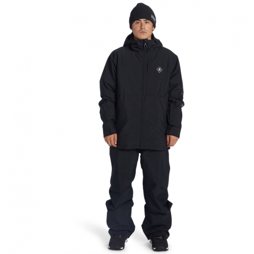 Куртка DC SHOES BASIS JACKET 2025 BLACK Куртка DC SHOES BASIS JACKET 2025 BLACK