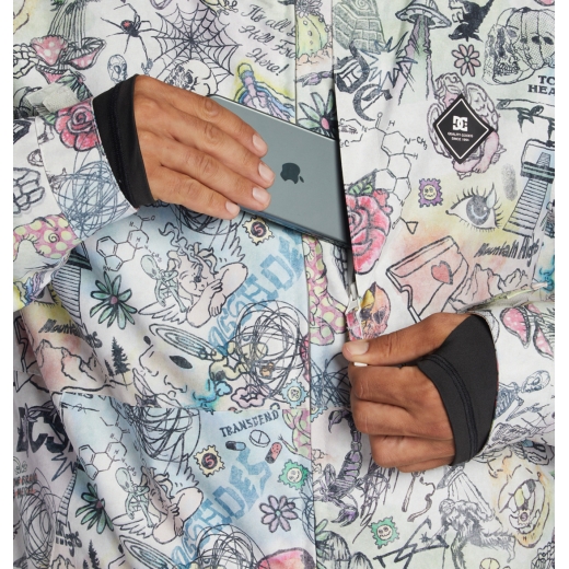 Куртка DC SHOES BASIS PRINT JACKET 2025 MULTI Куртка DC SHOES BASIS PRINT JACKET 2025 MULTI
