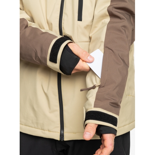 Куртка QUIKSILVER MISSION BLOCK 2025 PASTEL GREEN Куртка QUIKSILVER MISSION BLOCK 2025 PASTEL GREEN