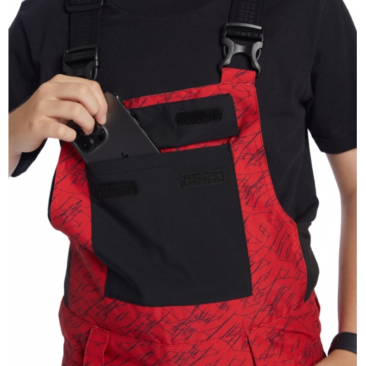 Детский полукомбинезон DC SHOES ROADBLOCK YOUTH BIB 2025 RED Детский полукомбинезон DC SHOES ROADBLOCK YOUTH BIB 2025 RED