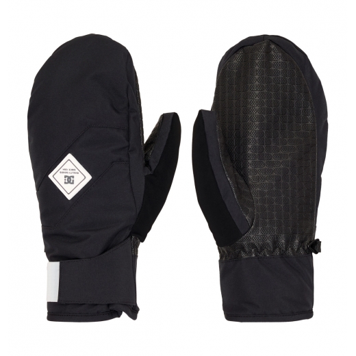 Женские варежки DC SHOES FRANCHISE MITTEN 2025 BLACK