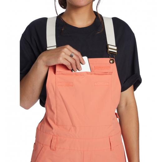 Женский полукомбинезон DC SHOES VALIANT BIB 2025 PINK Женский полукомбинезон DC SHOES VALIANT BIB 2025 PINK