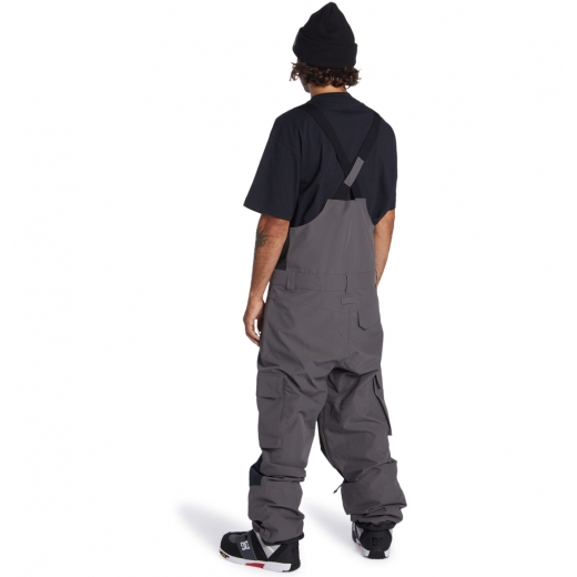 Полукомбинезон DC SHOES BRIGADE 30K BIB 2025 GRAY Полукомбинезон DC SHOES BRIGADE 30K BIB 2025 GRAY