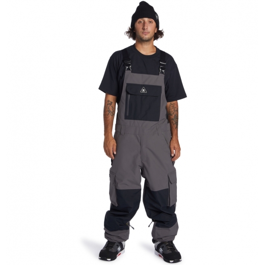 Полукомбинезон DC SHOES BRIGADE 30K BIB 2025 GRAY Полукомбинезон DC SHOES BRIGADE 30K BIB 2025 GRAY