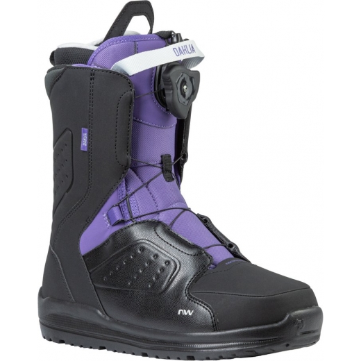 Ботинки для сноуборда Northwave DAHLIA SPIN BLACK/PURPLE