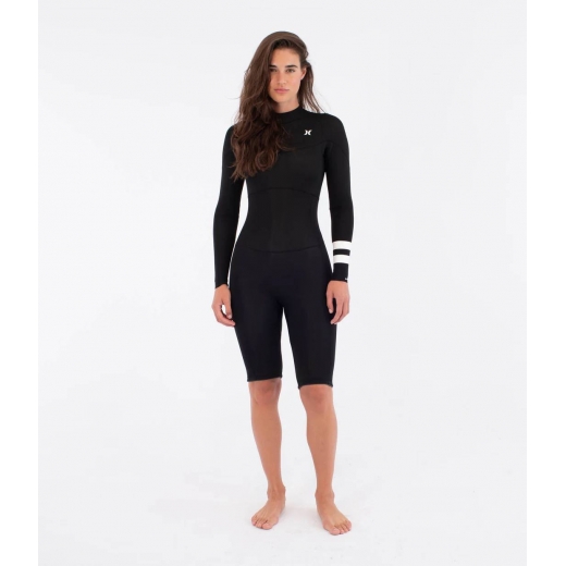 Женский гидрокостюм HURLEY AIR 2MM MID SHORTY SPRINGSUIT LS