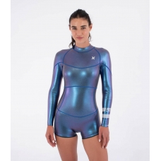 Женский гидрокостюм HURLEY AIR 2MM SKIN MID SHORTY SPRINGSUIT	
