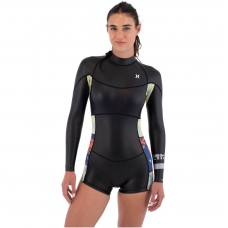 Женский гидрокостюм HURLEY AIR 2MM SHORTY SPRINGSUIT