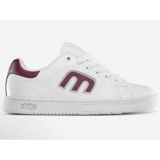 Кеды ETNIES CALLICUT X KAB WHITE/BURGUNDY