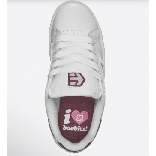 Кеды ETNIES CALLICUT X KAB WHITE/BURGUNDY