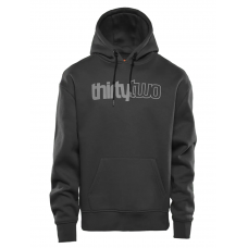 Худи THIRTY TWO DOUBLE TECH HOODIE BLACK/CHARCOAL