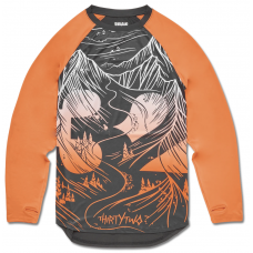 Термобельё (лонгслив) THIRTYTWO RIDELITE ORANGE SHIRT