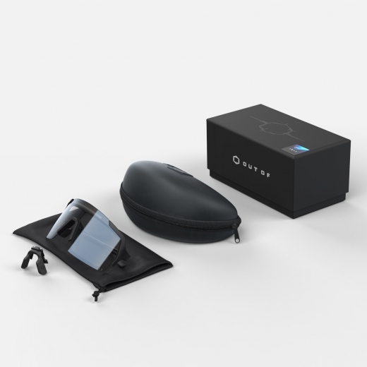 Очки OUT OF Bot 3 Lite Black IRID BLUE X-10