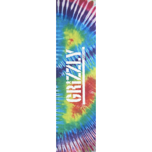 Шкурка GRIZZLY TIE-DYE STAMPE GRIPTAPE GREEN Шкурка GRIZZLY TIE-DYE STAMPE GRIPTAPE GREEN
