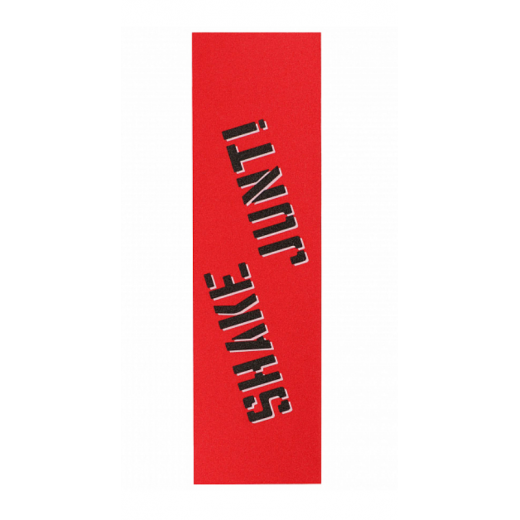 Шкурка для деки SHAKE JUNT RED/BLACK GRIP Шкурка для деки SHAKE JUNT RED/BLACK GRIP