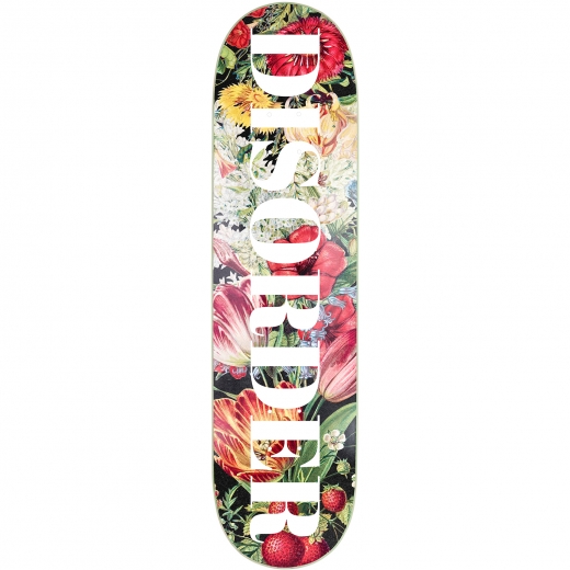 Дека скейтборд DISORDER SKATEBOARDS DISORDER FLORAL LOGO DECK 8,125" Дека скейтборд DISORDER SKATEBOARDS DISORDER FLORAL LOGO DECK 8,125"