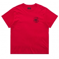 Футболка DISORDER SKATEBOARDS FLORAL STENCIL SS TEE RED