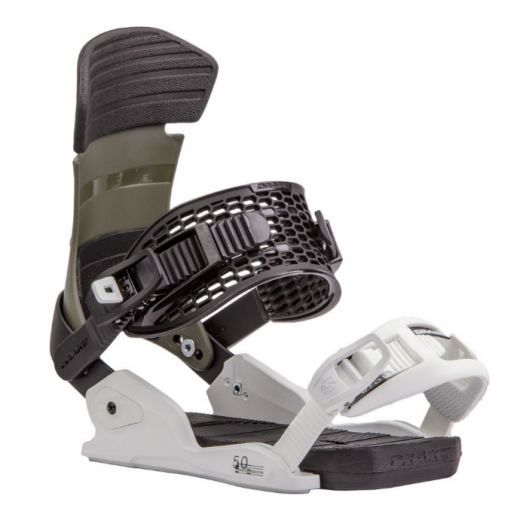 Крепления для сноуборда DRAKE FIFTY 2024 GREEN FOREST/WHITE Крепления для сноуборда DRAKE FIFTY 2024 GREEN FOREST/WHITE