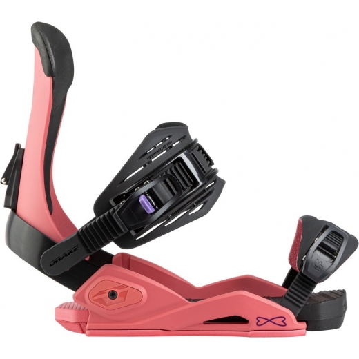 Крепления для сноуборда DRAKE RELOAD 2025 DARK PINK/BLACK Крепления для сноуборда DRAKE RELOAD 2025 DARK PINK/BLACK