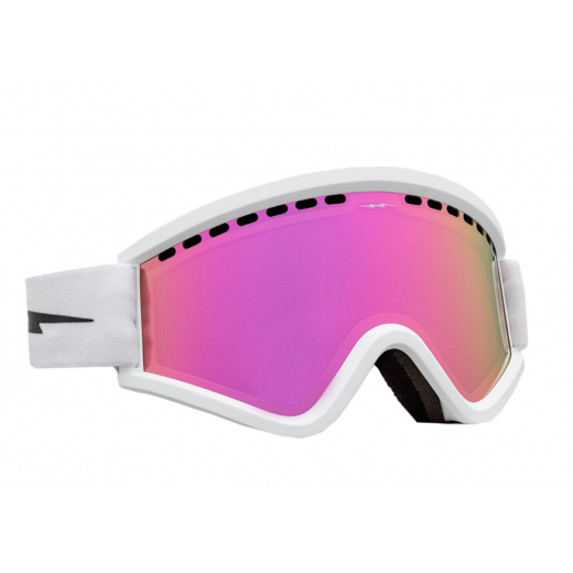 Маска ELECTRIC EGV (MATTE WHITE/PINK CHROME) 2023 Маска ELECTRIC EGV (MATTE WHITE/PINK CHROME) 2023