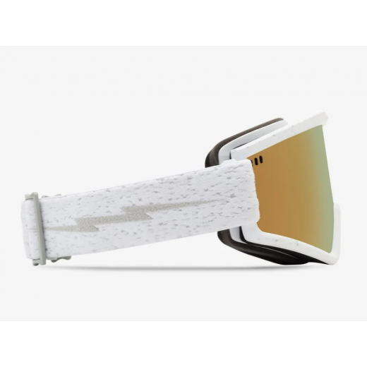 Маска ELECTRIC HEX (MATTE SPECKLED WHITE/GOLD CHROME) 2023 Маска ELECTRIC HEX (MATTE SPECKLED WHITE/GOLD CHROME) 2023