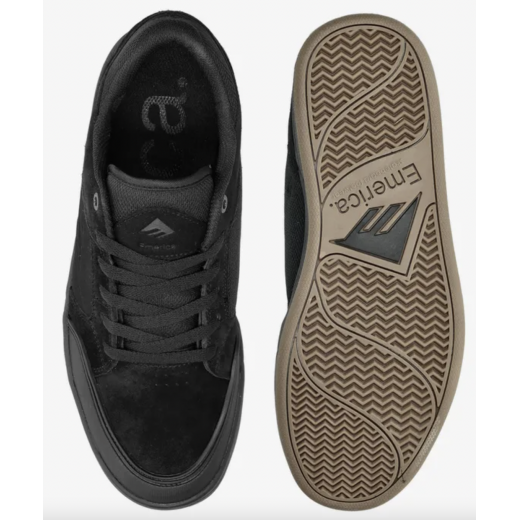 Кеды EMERICA HERITIC BLACK/BLACK 2024 Кеды EMERICA HERITIC BLACK/BLACK 2024