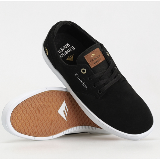 Кеды EMERICA ROMERO LACED BLACK/WHITE 2024 Кеды EMERICA ROMERO LACED BLACK/WHITE 2024