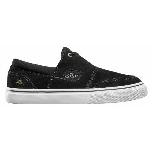 Кеды EMERICA SERVOLD BLACK/WHITE/GOLD 2024 Кеды EMERICA SERVOLD BLACK/WHITE/GOLD 2024