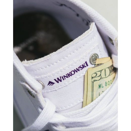 Кеды EMERICA WINKOWSKI WHITE 2024 Кеды EMERICA WINKOWSKI WHITE 2024