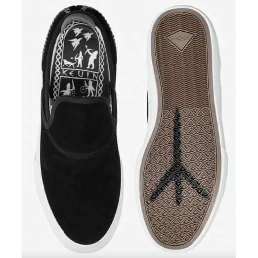 Кеды EMERICA WINO G6 SLIP CUP 2024 BLACK/WHITE/WHITE Кеды EMERICA WINO G6 SLIP CUP 2024 BLACK/WHITE/WHITE