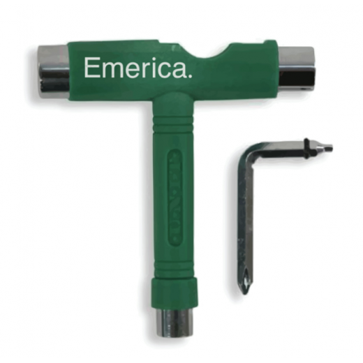 Ключ для скейтборда EMERICA SKATE TOOL 2023 GREEN
