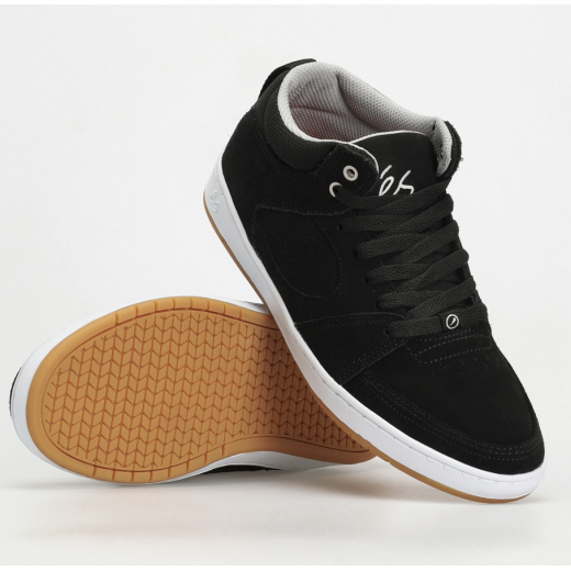 Кеды eS ACCEL SLIM MID 2024 BLACK/WHITE/SILVER