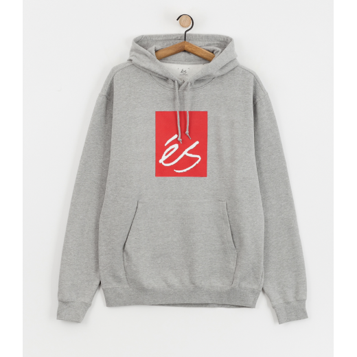 Худи eS MAIN BLOCK HOODIE FLEECE 2024 GREY/HEATHER Худи eS MAIN BLOCK HOODIE FLEECE 2024 GREY/HEATHER