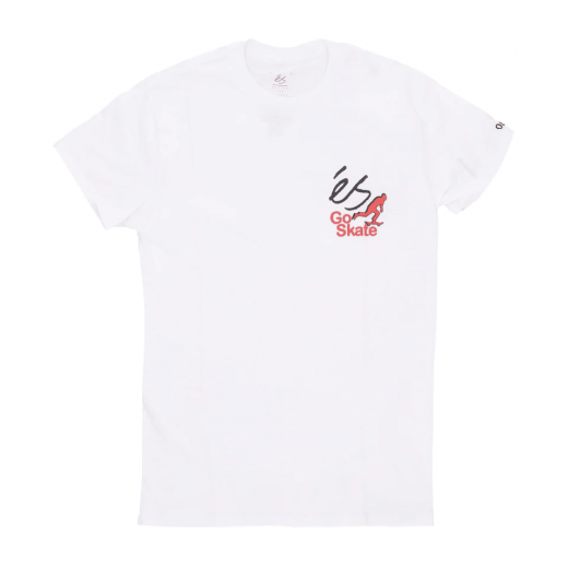 Футболка Es GO SKATE TEE 2024 WHITE Футболка Es GO SKATE TEE 2024 WHITE
