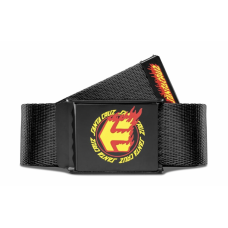 Ремень ETNIES x SANTA CRUZ FLAME BELT BLACK 2025