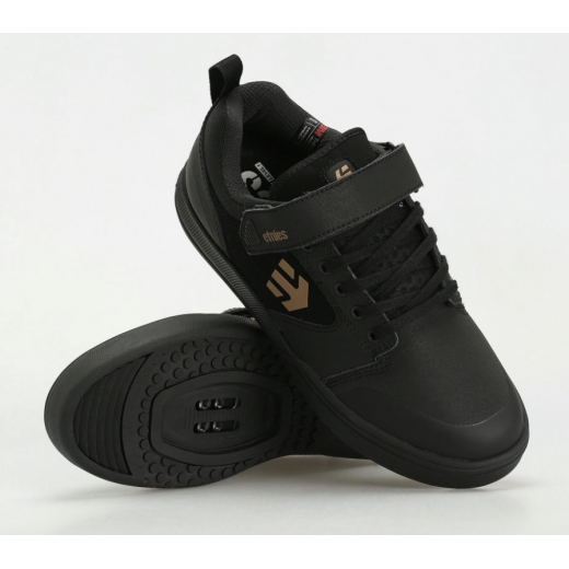 Кеды ETNIES CAMBER CLIP 2024 BLACK/GOLD