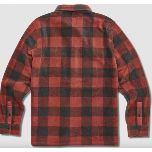 Рубашка ETNIES WOODSMAN FLEECE BRICK 2025 Рубашка ETNIES WOODSMAN FLEECE BRICK 2025