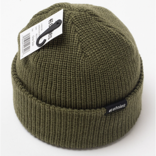 Шапка ETNIES WAREHOUSE BEANIE 2025 MILITARY Шапка ETNIES WAREHOUSE BEANIE 2025 MILITARY