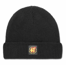Шапка ETNIES x SANTA CRUZ FLAME BEANIE BLACK 2025