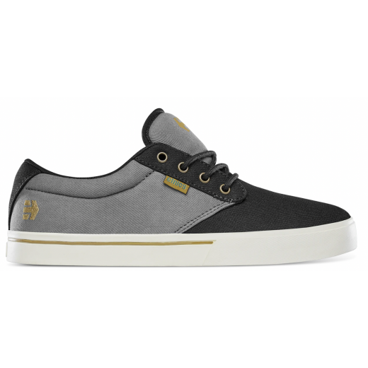 Кеды ETNIES JAMESON 2 ECO BLACK/DARK GREY/GOLD 2024 Кеды ETNIES JAMESON 2 ECO BLACK/DARK GREY/GOLD 2024