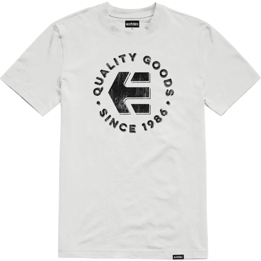 Футболка ETNIES SINCE 1986 TEE 2024 WHITE Футболка ETNIES SINCE 1986 TEE 2024 WHITE