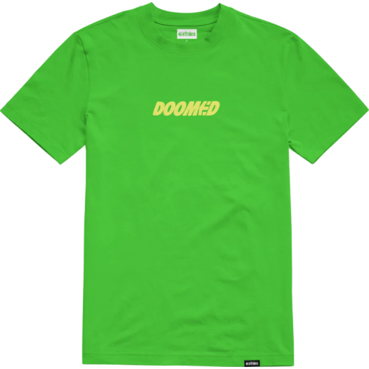 Футболка ETNIES DOOMED WASH TEE 2024 LIME Футболка ETNIES DOOMED WASH TEE 2024 LIME
