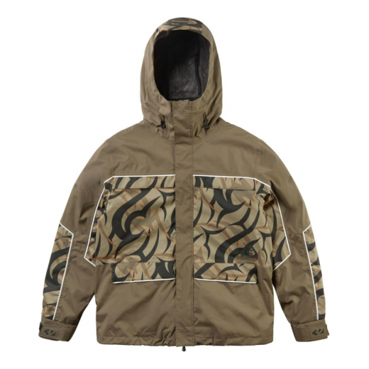Куртка THIRTY TWO CORDUROY JACKET 2025 BROWN/CAMO Куртка THIRTY TWO CORDUROY JACKET 2025 BROWN/CAMO