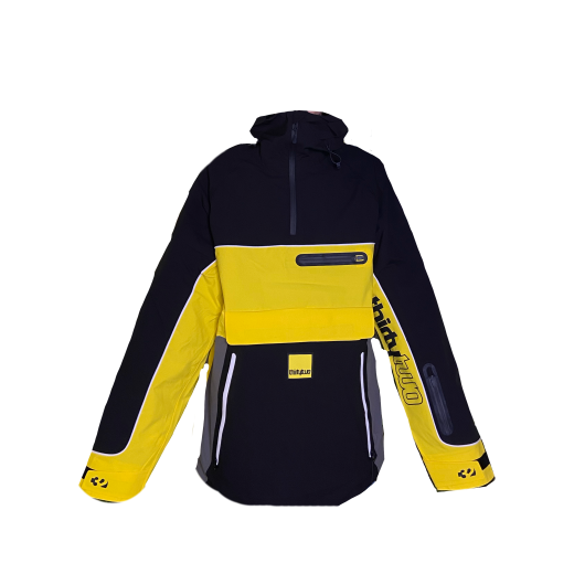 Куртка THIRTY TWO LIGHT ANORAK 2025 BLACK/YELLOW Куртка THIRTY TWO LIGHT ANORAK 2025 BLACK/YELLOW