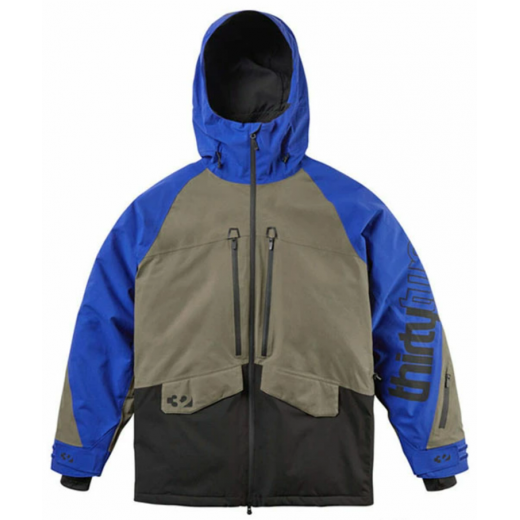 Куртка THIRTY TWO LASHED INSULATED JACKET 2025 BLUE Куртка THIRTY TWO LASHED INSULATED JACKET 2025 BLUE