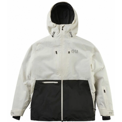 Куртка THIRTY TWO TM RECYCLED JACKET 2025 OFF WHITE Куртка THIRTY TWO TM RECYCLED JACKET 2025 OFF WHITE