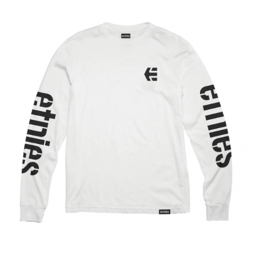 Лонгслив ETNIES ICON LS TEE 2024 WHITE